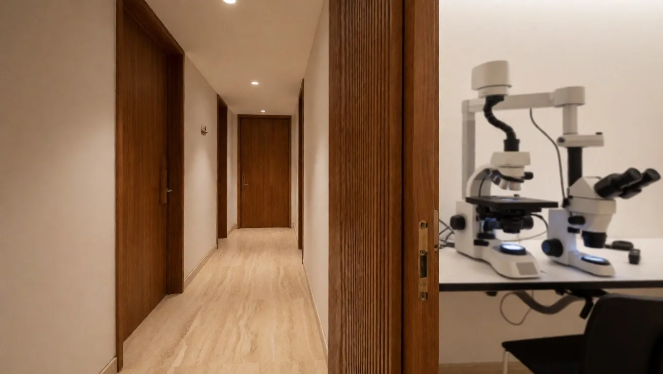 Laboratorio de clínica de fertilidad
