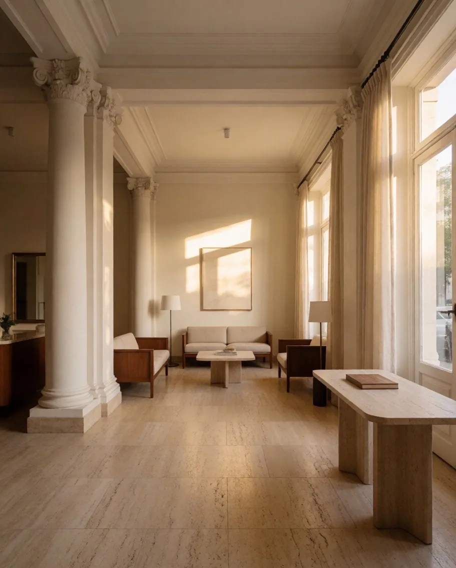Recepción de clínica privada en Buenos Aires